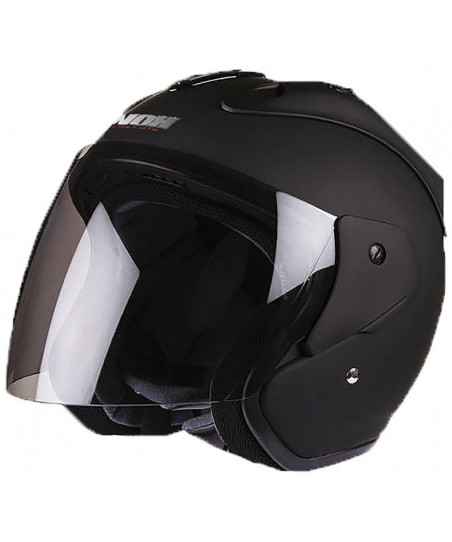 CASQUE NOX JET NOIR MAT