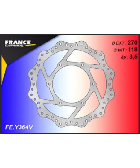 DISQUE DE FREIN FE.Y364V