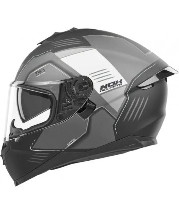 CASQUE NOX INTEGRAL BLANC XL