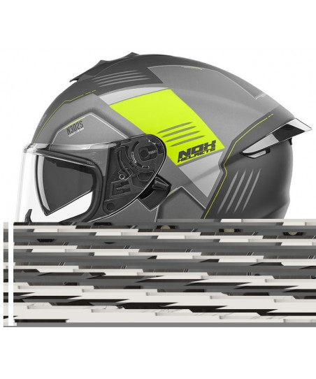 NOX CASQUE JET N128 GRIS NARDO