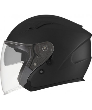 NOX CASQUE JET N128 NOIR MAT