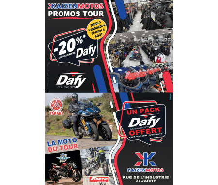 Promo Tour Kaizen Motos Guadeloupe